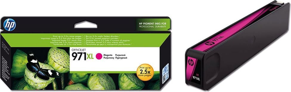 HP Tintenpatrone CN627AE Nr. 971XL, magenta, 6.600 Seiten