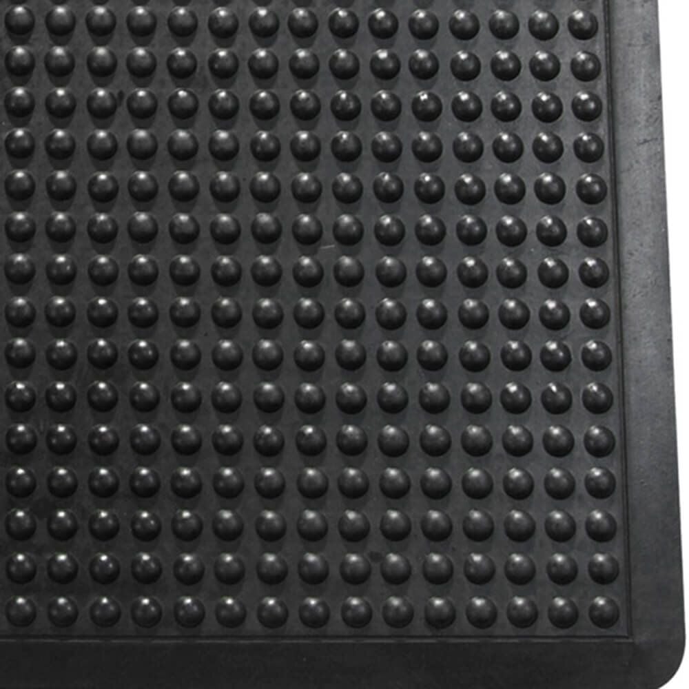Anti-Ermüdungsmatten DOORTEX anti-fatiguemat EDAFFLRU0001, 61x91cm, Gummi, genoppt, schwarz, schwarz