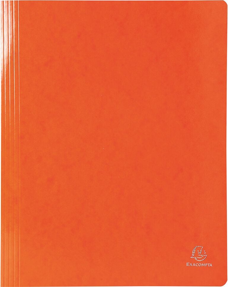 Schnellhefter Exacompta Iderama A4 3808, Manilakarton (RC) 355 g/m² mit PP-Folie kaschiert, orange