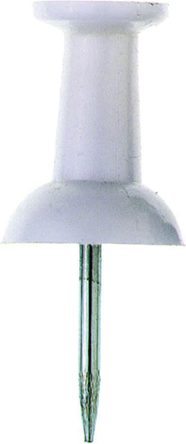 Pinnwandnadeln Alco 660, Einzelfarben, Pack 20 Stück, weiß