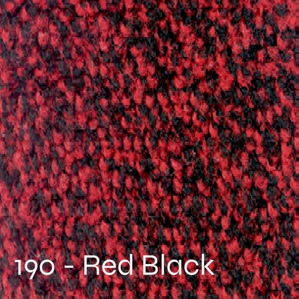 Schmutzfangmatten M+A Matting Classic Solutions, 115x250cm, rechteckig, Innenbereich, waschbar, rotschwarz meliert