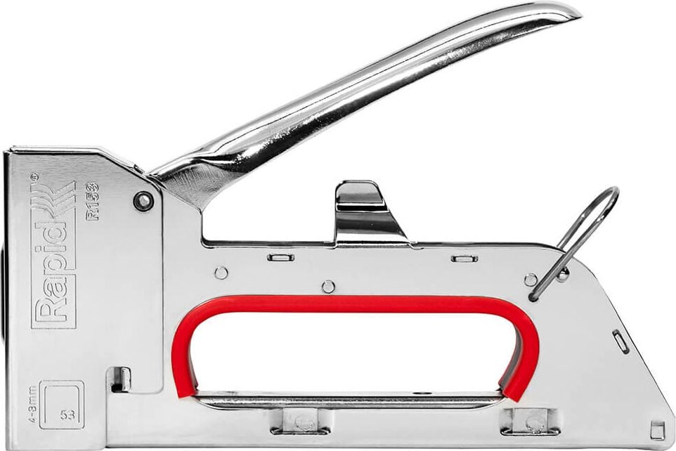 Heftgerät Rapid PRO R153E 10602125, Handtacker, für Nr. 53 4-8mm
Feindrahtklammern, silber, silber