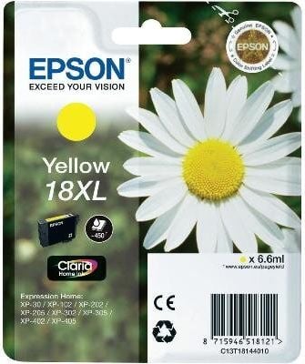 Epson Tintenpatrone T1814 18XL, yellow, 6,6ml