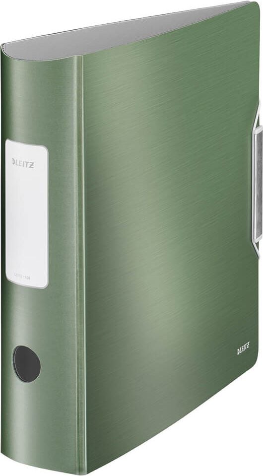 Ordner A4 Leitz Active Style 1108, 82mm, Polyfoam, A4, 8,2cm Rücken, 180 Grad, Kunststoff, grün