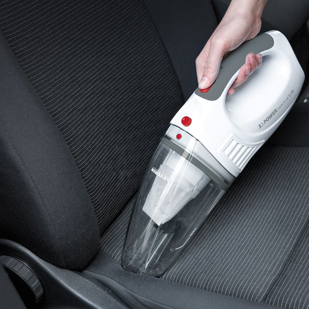 Handstaubsauger Severin S-Power Home & Car LI 20 HV7144, kabellos, Schmutzwassertank 100ml, wiederaufladbar
