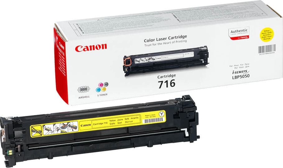 Canon Lasertoner 716Y, yellow, (1977B002), 1.500
Seiten
