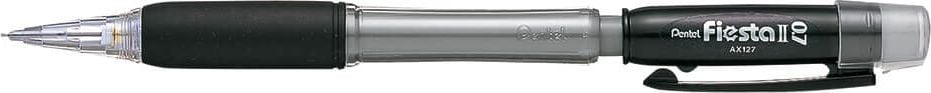 Druckbleistifte Pentel Fiesta II AX127, 0,7mm, HB, schwarz, schwarz