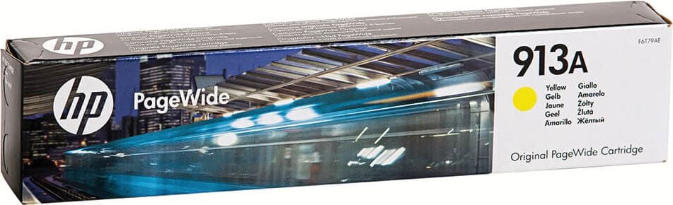 HP Tintenpatrone F6T79AE Nr. 913A, yellow, 37ml, 3.000 Seiten