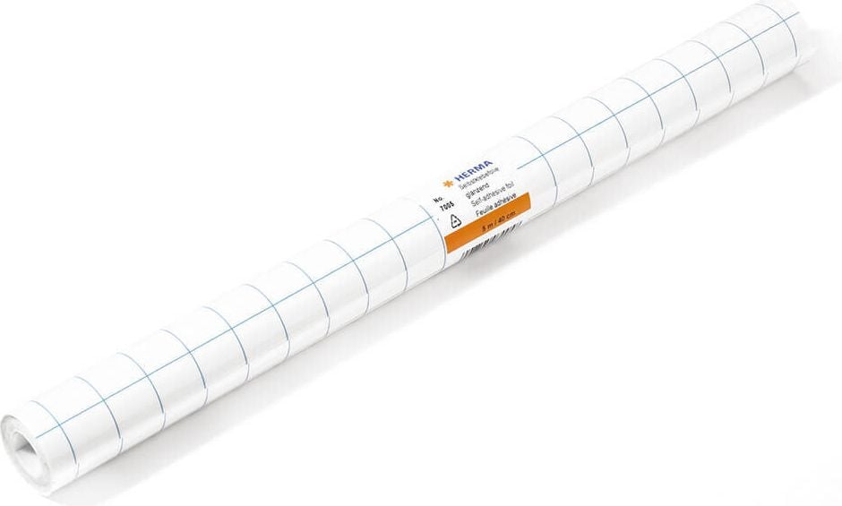 Bucheinbandfolie 40cm x 5m Herma 7005, farblos, glänzend