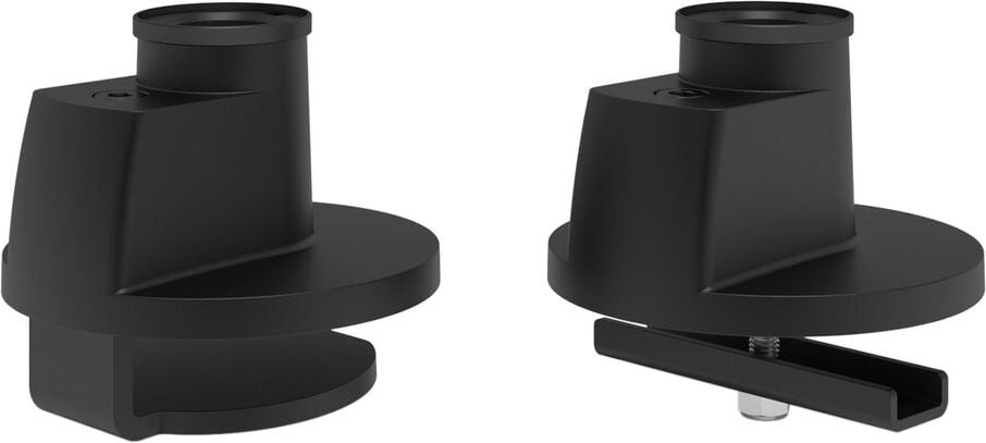Monitorhalter Dataflex Viewgo pro, 2 Arme, Tragfähigkeit bis zu 4 kg pro Arm,
höhenverstellbar, Klemmhalterung und
Tischauslasshalterung, weiß
