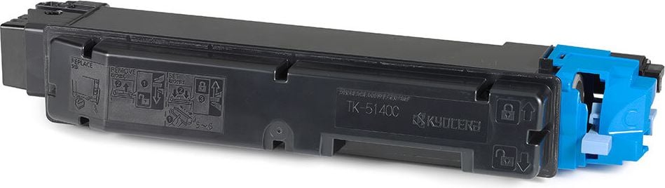 Kyocera Lasertoner TK-5140C, cyan, 5.000 Seiten