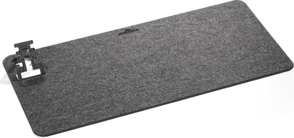 Schreibunterlage Durable EFFECT 708158, 70x33cm, recycelter PET-Filz, anthrazit, anthrazit