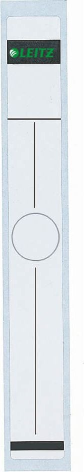 Hängeordner-Rückenschilder Leitz 6094, schmal/lang, 279x34mm, grau, selbstklebend,
Pack 10 Stück, grau