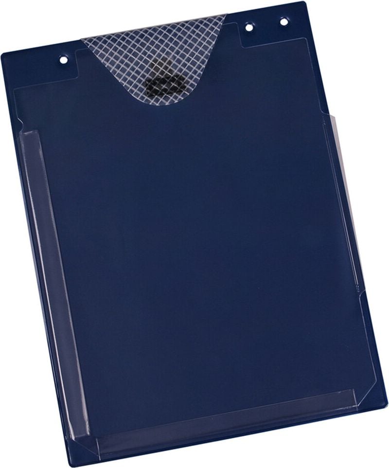 Auftragstasche Eichner Jumbo, DIN A4, mit Dehnfalte, Schlüsselfach mit
Klettverschluss, Pack 10 Stück, blau