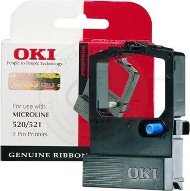 OKI Farbband 09002315, Nylon schwarz