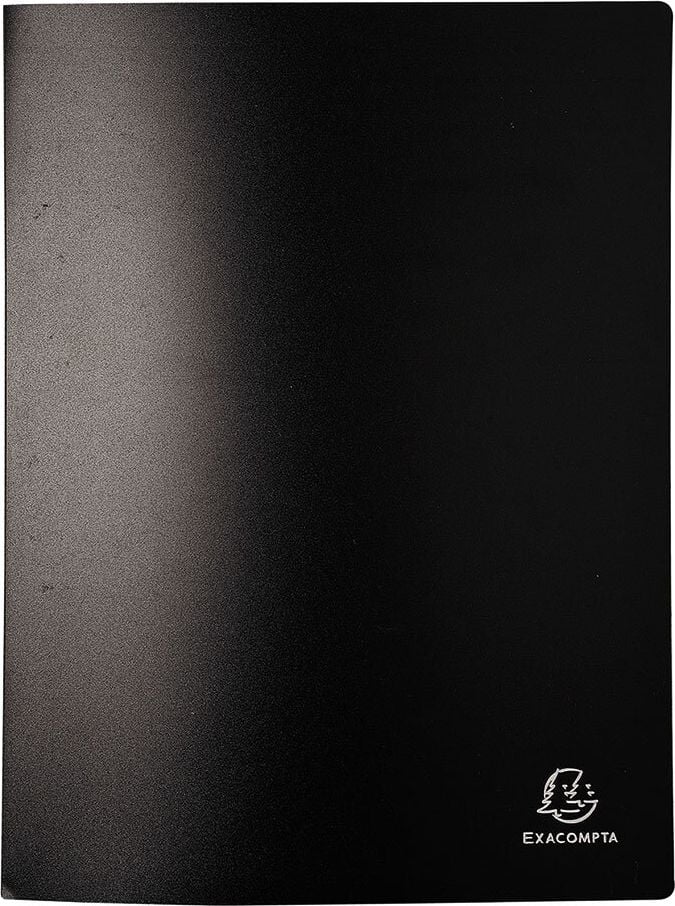 Sichtbuch Exacompta 854xE, A4, mit 40 Hüllen, schwarz