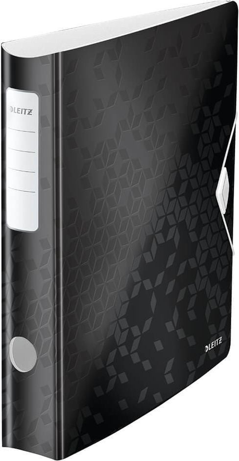 Ordner A4 Leitz Active WOW 1107, 65mm, Polyfoam, A4, 6,5cm Rücken, 180 Grad, Kunststoff, schwarz