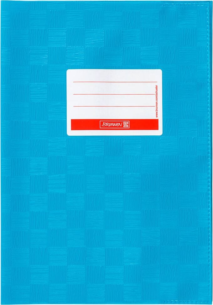 Heftschoner Brunnen 10-40524, für A4 hoch, farbig, Beschriftungsschild, blau