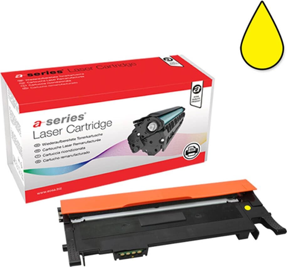a-series Lasertoner für Samsung CLT-Y406S/ELS, yellow, 1.000 Seiten