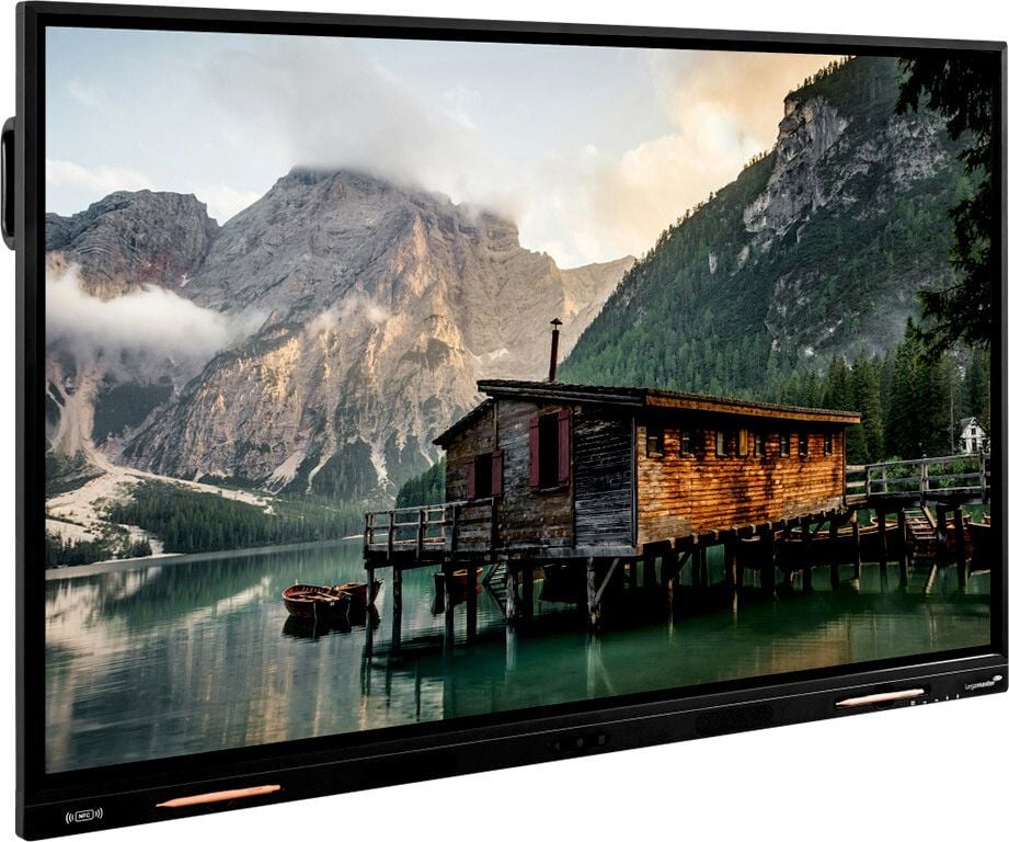 Evolve Pro Touchdisplay Legamaster EVP-8600, 86 Zoll LCD-Display, 1x HDMI-Ausgang, 3x
HDMI-Eingänge, 4K Ultra HD,
höhenverstellbar, Bildformat 16:9,
inkl. Pylonensystem