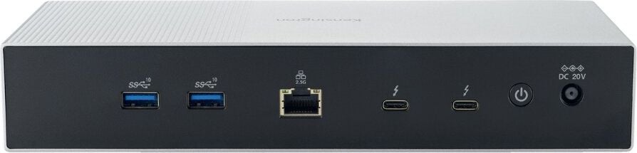 Dockingstation Kensington SD5000T5 EQ Thunderbolt, USB-A 3.2 Gen2, Thunderbolt 5, Ethernet, SD/Micro, SD-Kartenleser