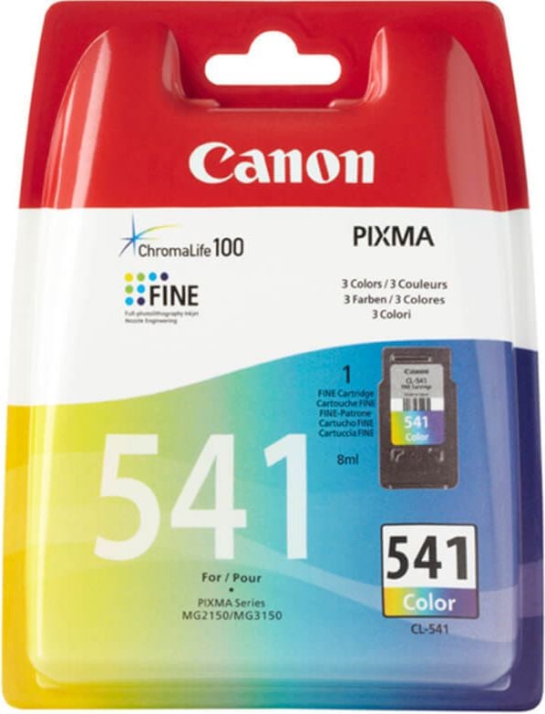 Canon Tintenpatrone CL-541, 3-farbig, (5227B005), 180
Seiten