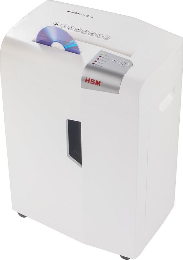 Aktenvernichter HSM shredstar X12pro 1033121, 2x15mm Partikelschnitt, ca. 12 Blatt, 26
Liter Behälter