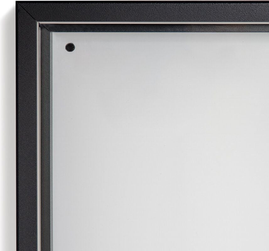 Schaukasten Showdown Displays Slim SCSLG10xA4C7016JS, Aluminium, Stahl, Glas, abschließbarer
Schaukasten, Innen mit Schiebetüren, Slim, 10
x A4, Anthrazit
