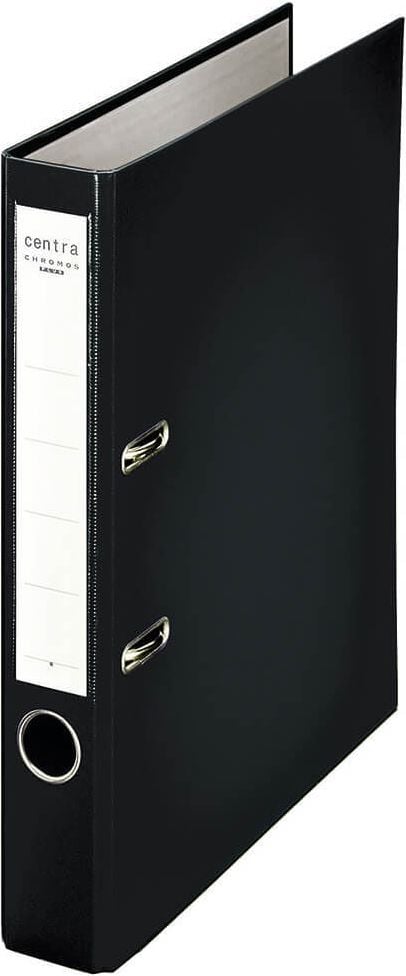 Ordner A4 Centra Chromos 2311, 50mm, PP, A4, 5cm Rücken, PP-Folie, schwarz