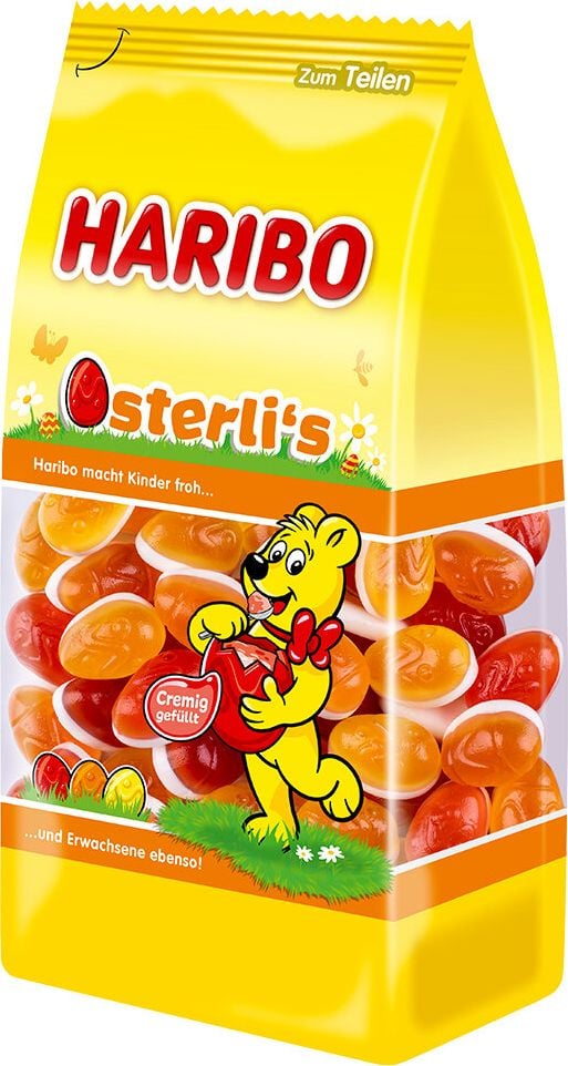 Süßwaren Haribo Osterlis, Pack à 250g