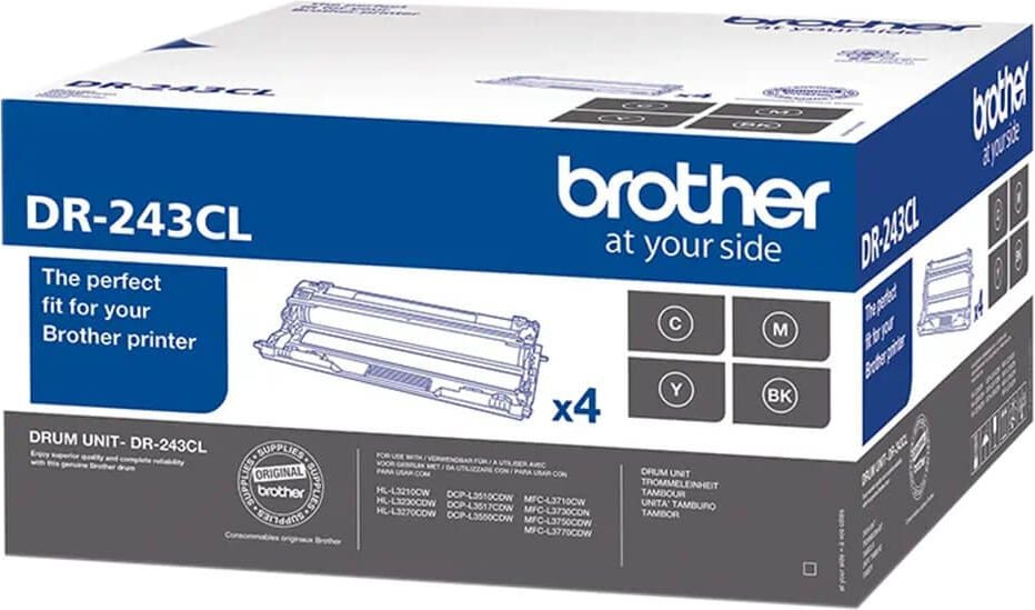 Brother Trommel DR-243CL, 4 Farben für je 18.000 Seiten