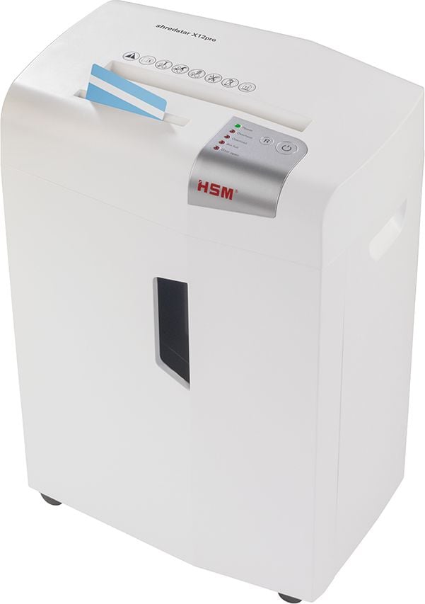 Aktenvernichter HSM shredstar X12pro 1033121, 2x15mm Partikelschnitt, ca. 12 Blatt, 26
Liter Behälter