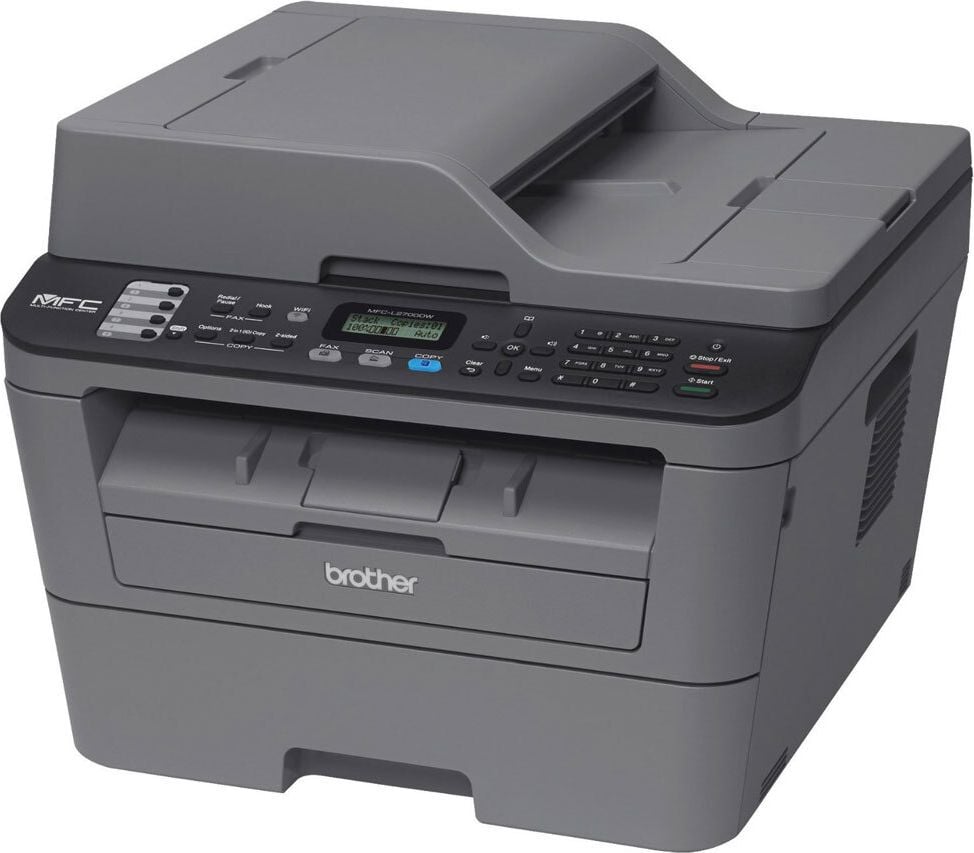 Drucker Brother MFC-L2827DW 4-in1 S/W-Multifunktionsdrucker, Duplexdruck, LAN/WLAN/USB 2.0, 32 Seiten/Minute, 1.200 x 1.200 dpi