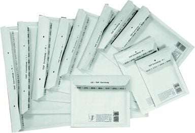 Luftpolstertaschen Gr. 9/I, Innen: 29,5x44,5cm, weiß, Pack 10 Stück