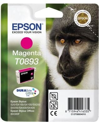Epson Tintenpatrone T0893, magenta, 3,5ml