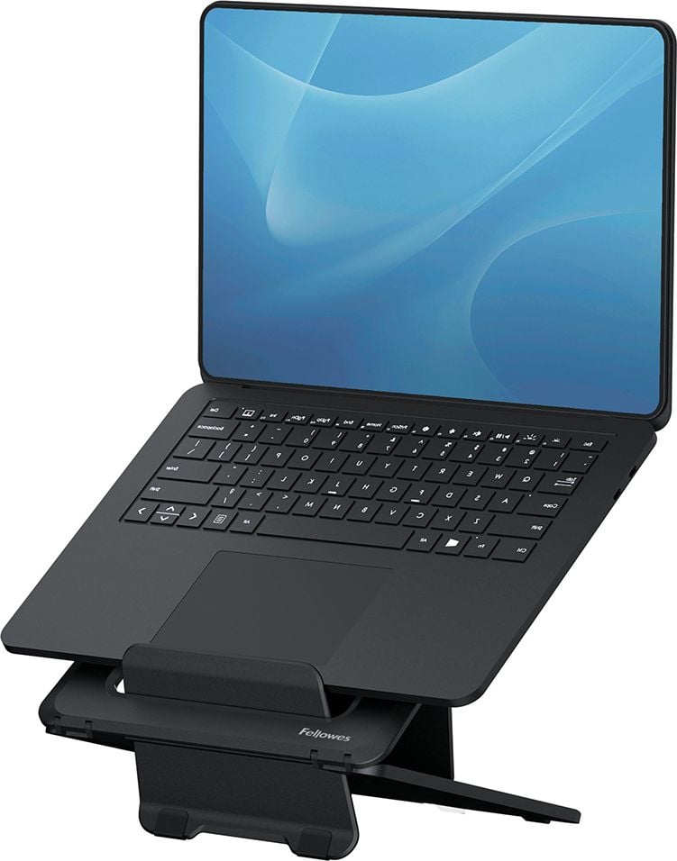 Notebookständer Fellowes BREYTA 100016558/100016559, bis 14 Zoll Notebooks, Tragfähigkeit: bis 4kg, winkel- und höhenverstellbar, weiß