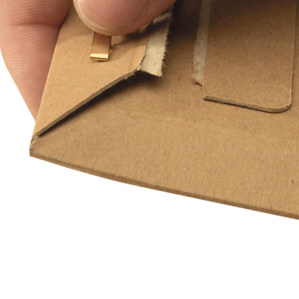 Vollpappe-Versandtaschen progress pack PP V04.03, für A4, Außenmaße: 315x240mm, 30mm Füllhöhe,
braun, Pack 100 Stück