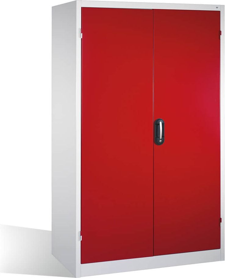 Werkstattschrank CP Serie 89 Werkzeugschrank 8932-503, 120x195x60cm (BxHxT), 4 Böden, 3 Schubladen,
2 Flügeltüren, rot