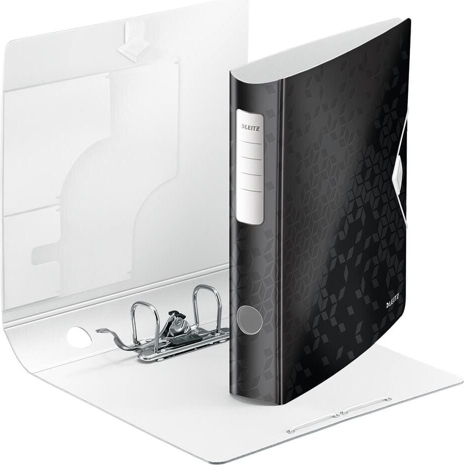 Ordner A4 Leitz Active WOW 1107, 65mm, Polyfoam, A4, 6,5cm Rücken, 180 Grad, Kunststoff, weiß