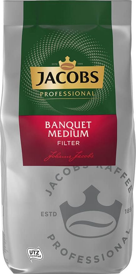 Kaffee Jacobs Banquet Medium, gemahlen, 1 kg