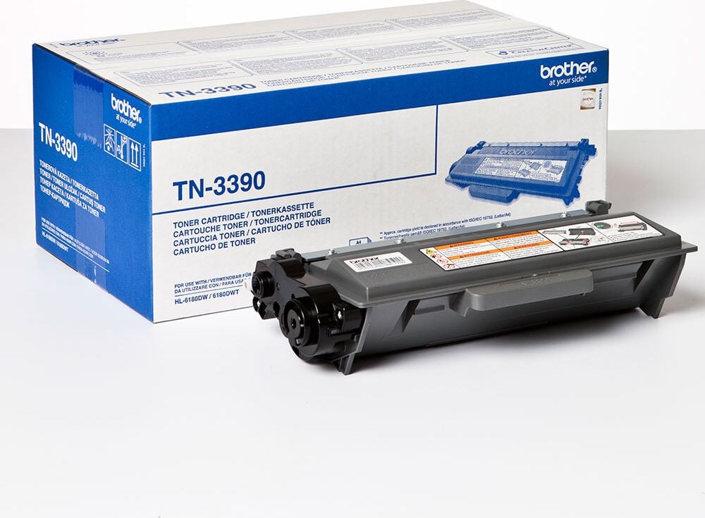 Brother Lasertoner TN-3390, schwarz, 12.000 Seiten