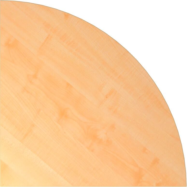 Eckverbindung Hammerbacher HE91, 80x80cm (BxT), Viertelkreis, grau