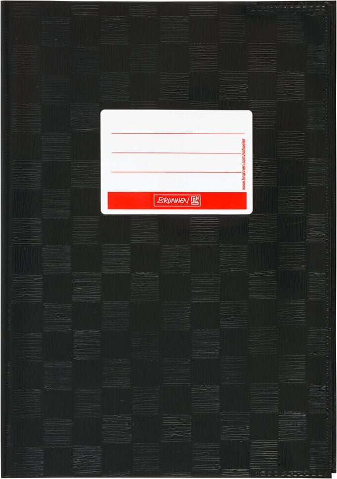 Heftschoner Brunnen 10-40524, für A4 hoch, farbig, Beschriftungsschild, schwarz