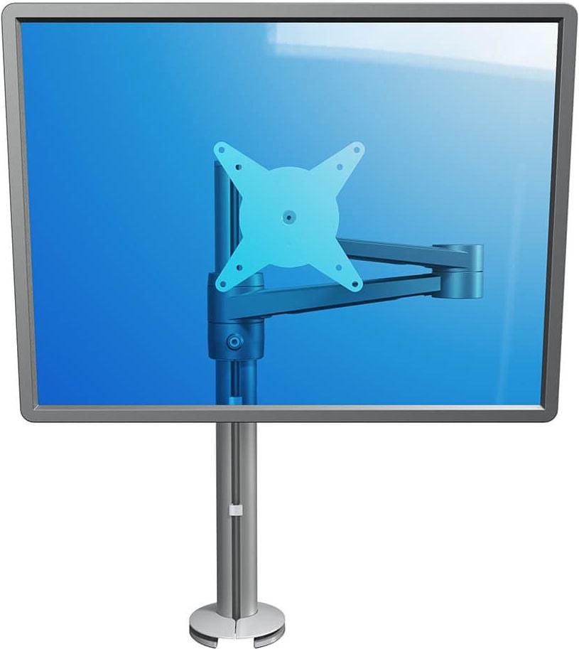Monitorhalter Dataflex Viewlite Monitorarm 12, 1 Arm, Tragfähigkeit bis zu 8 kg,
höhenverstellbar, Klemmhalterung und
Kabellochhalterung, schwarz