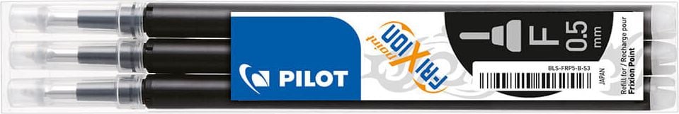 Tintenrollerminen Pilot BLS-FRP5 2265, 0,5mm, Pack 3 Stück, schwarz