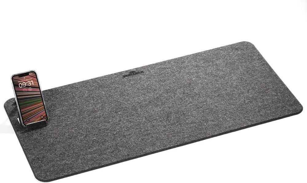 Schreibunterlage Durable EFFECT 708158, 70x33cm, recycelter PET-Filz, anthrazit, anthrazit