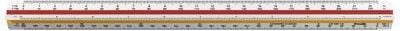 Dreikantmaßstäbe Rotring S0220481, Reduktionsmaßstab, Teilung: Architekt, 30cm