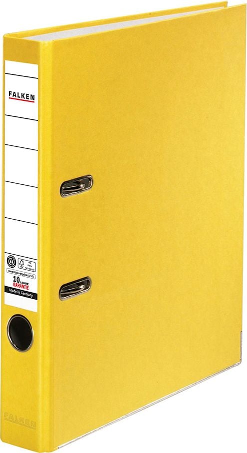 Ordner A4 Falken Recycolor 11286, 50mm, farbige RC-Pappe, A4, 5cm Rücken, Kraftpapierbezug, Blauer
Engel, FSC, grün