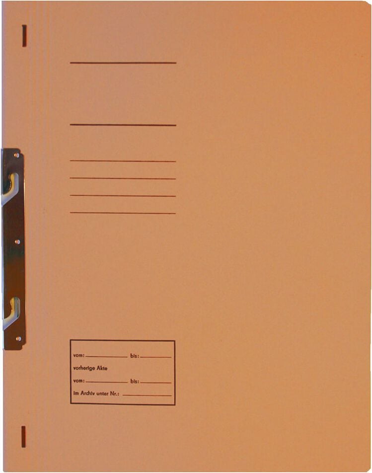 Einhakhefter Corona, A4, 1/1 Deckel, kaufm. Heftung, Manilakarton
250 g/m², chamois