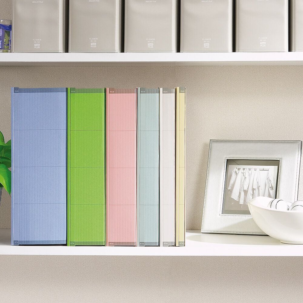 Ordner A4 Plus Japan Zero Max, variabler Rücken 120504236, A4, variabler Rücken (18-118mm), bis zu 800 Blatt (80g/m²), rosa, rosa